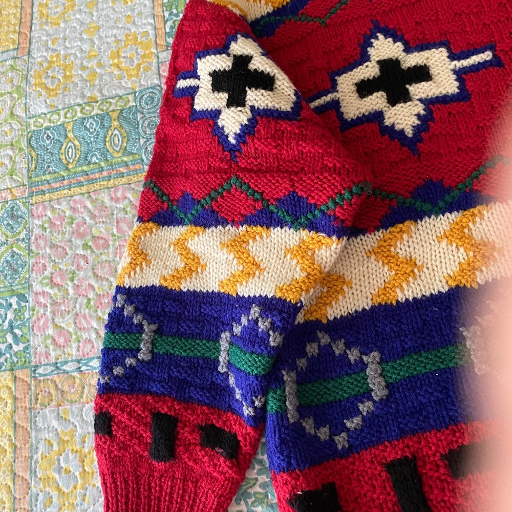 Boston Traders Vintage Limited Edition Wool Sweater Mens Medium/ A… - Picture 11 of 15